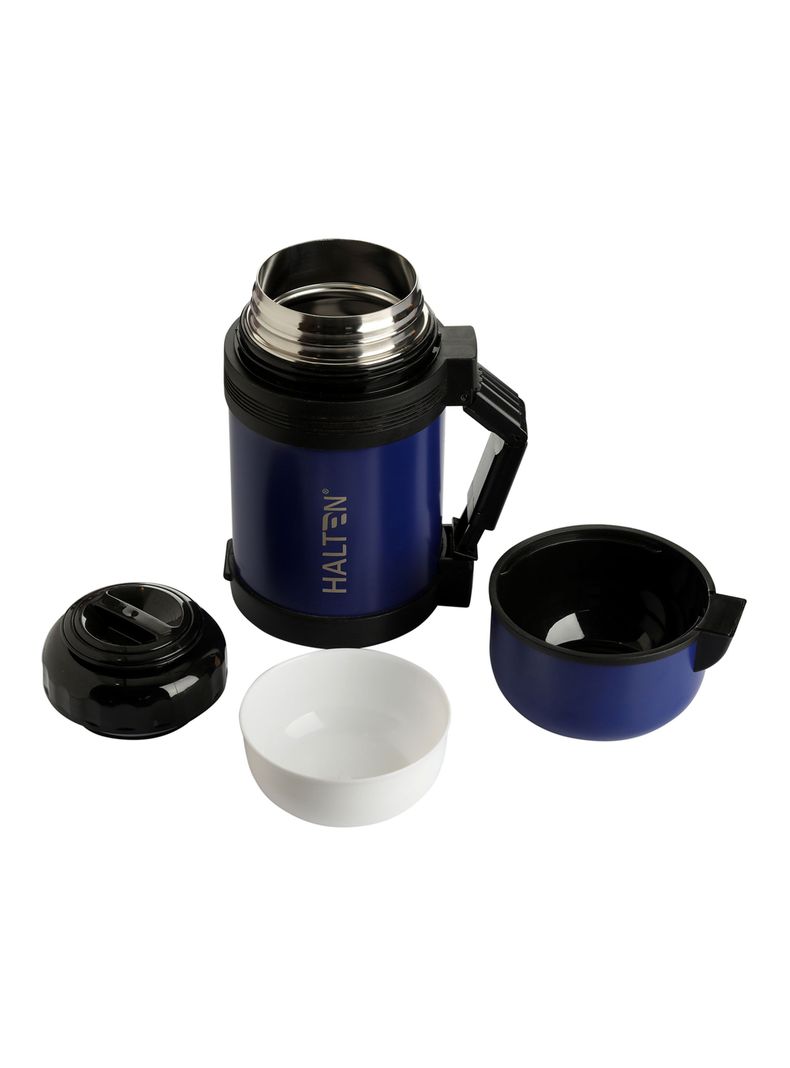Termo Multiproposito Acero Inox 0.75 Litros Azul-1
