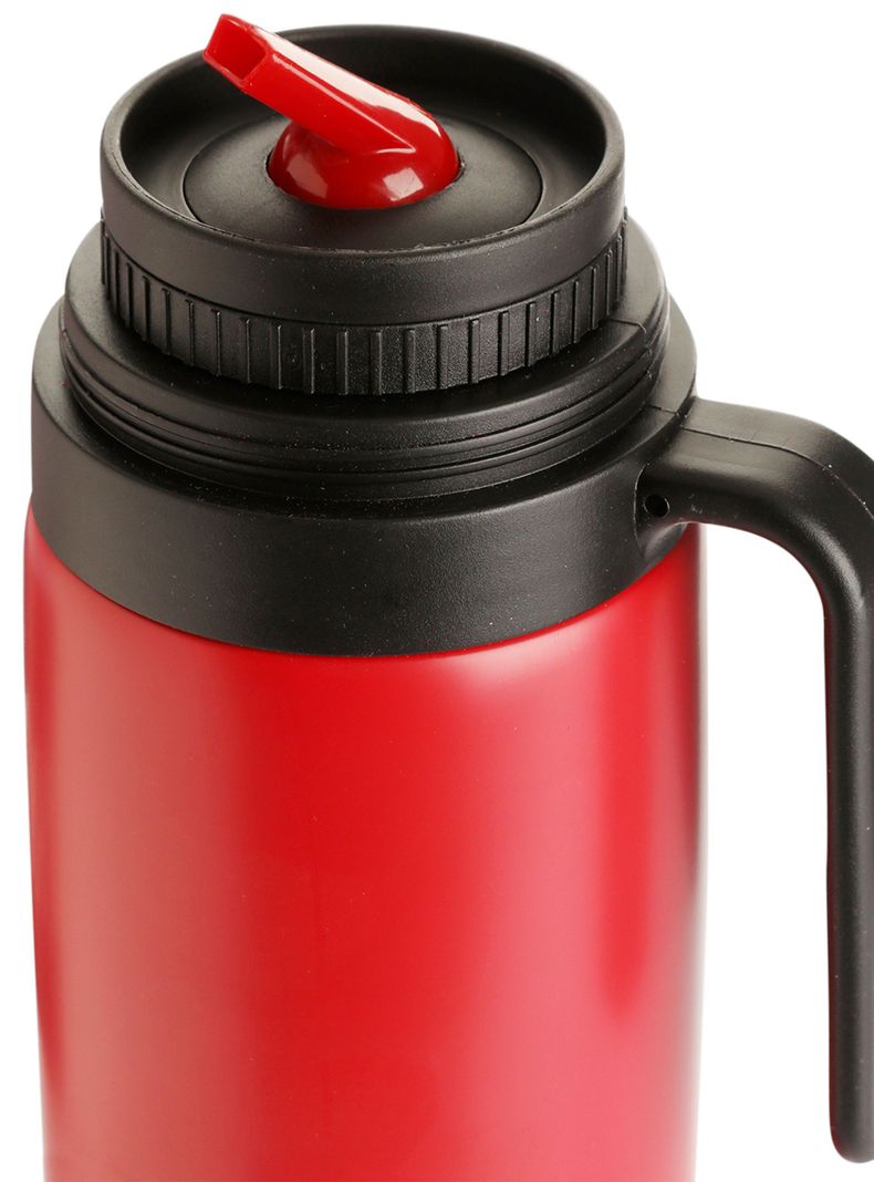 Termo Matero Acero Inox 1 Litros Rojo-2