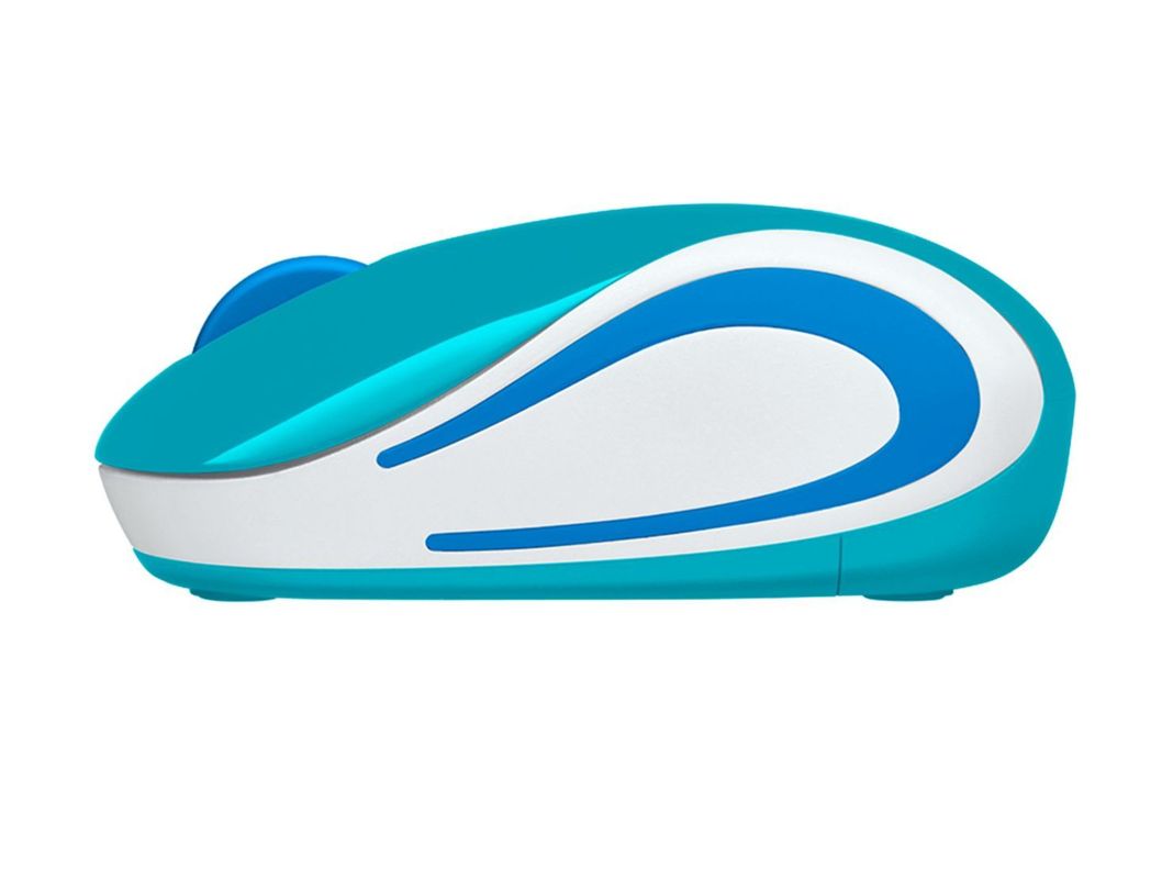 Mouse Logitech Inalámbrico M187 Celeste-1
