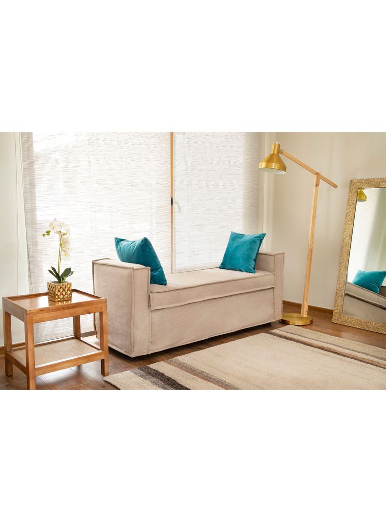 Banqueta Artena Tela 140 cm-3