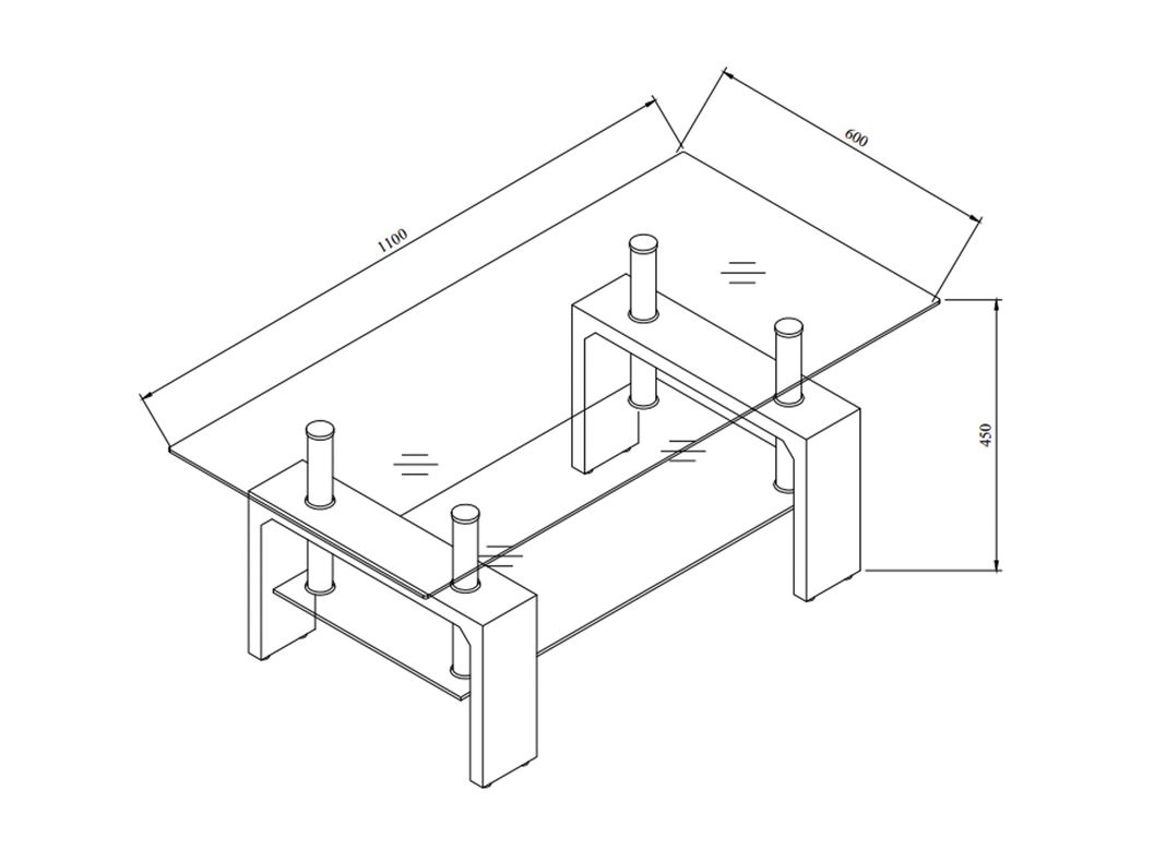 Mesa de Centro Everett Black Stylo-2