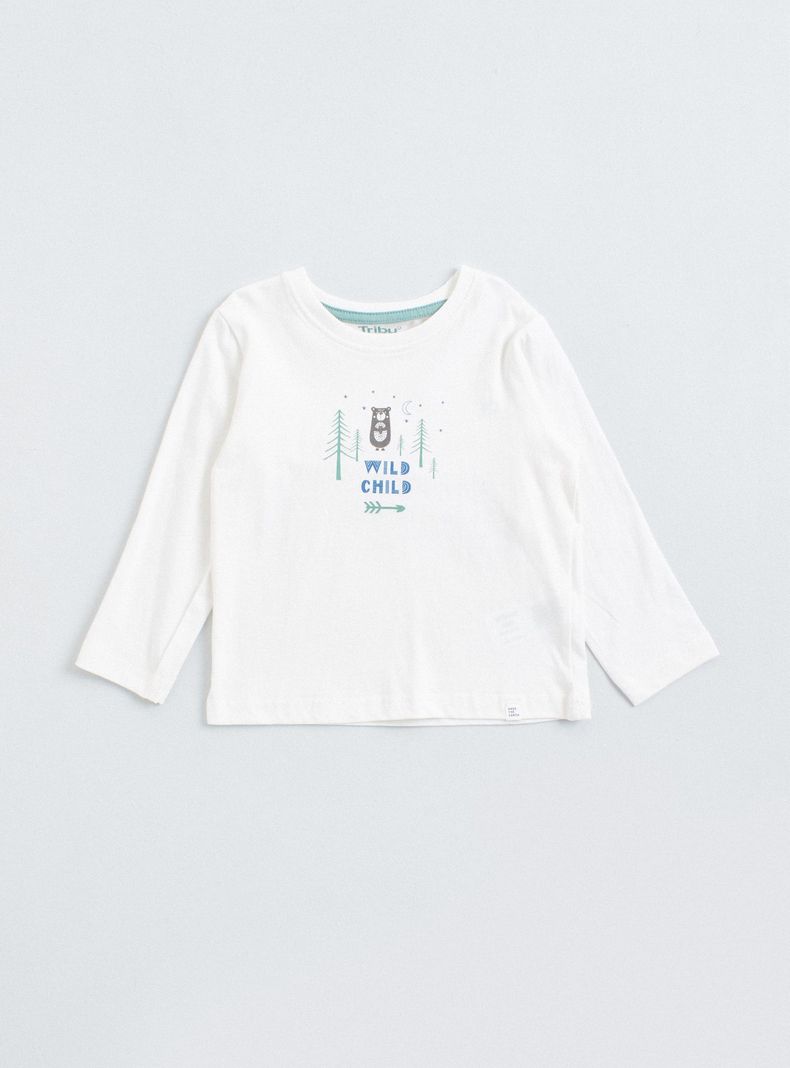 Tripack Polera Manga Larga Cuello Redondo Niño-2