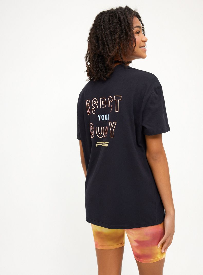 Polera Estampada Algodón Básica-1