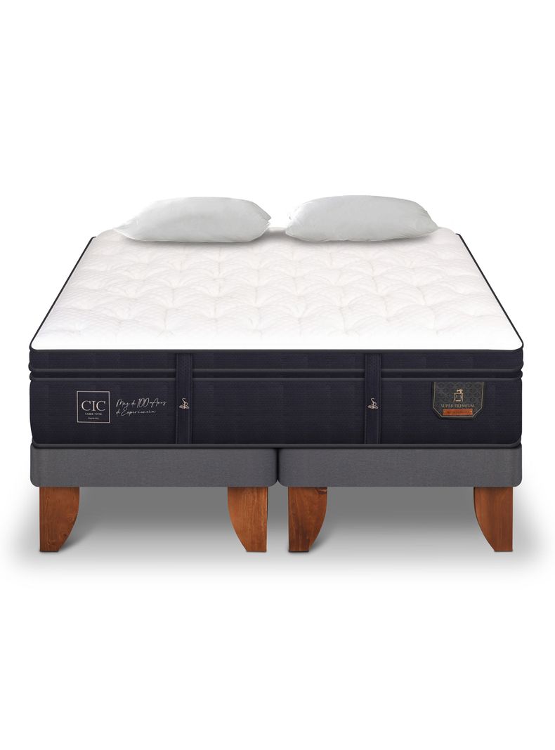 Cama Europea Super Premium King + Almohada-2