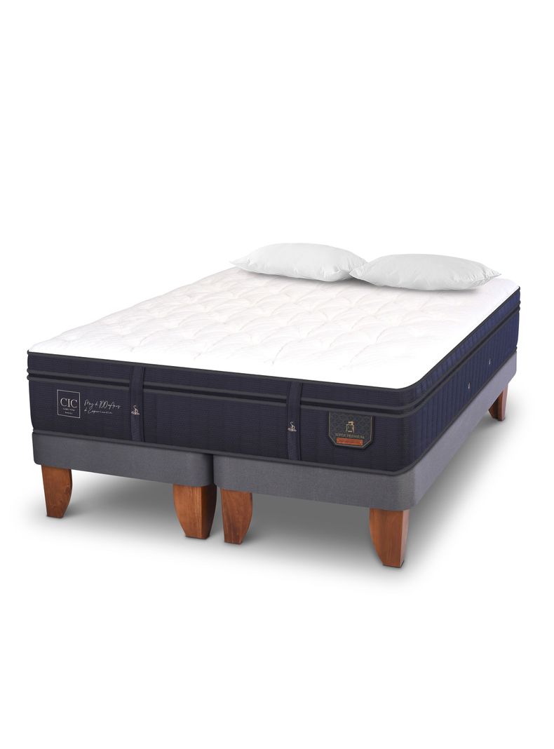 Cama Europea Super Premium King + Almohada-0