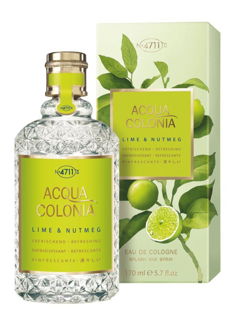 Agua 4711 de Colonia Lime & Nutmeg EDC 170 ml-0