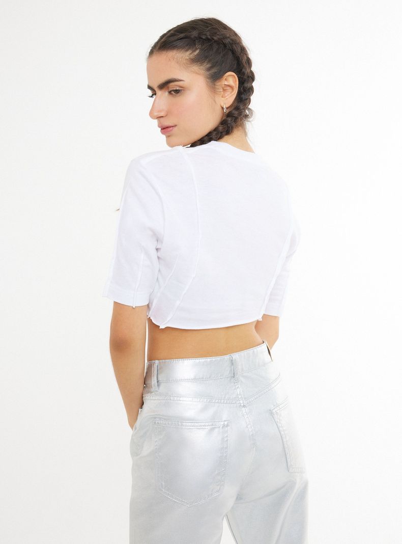 Top Blanco Jockey Talla Blanc Talla L-1