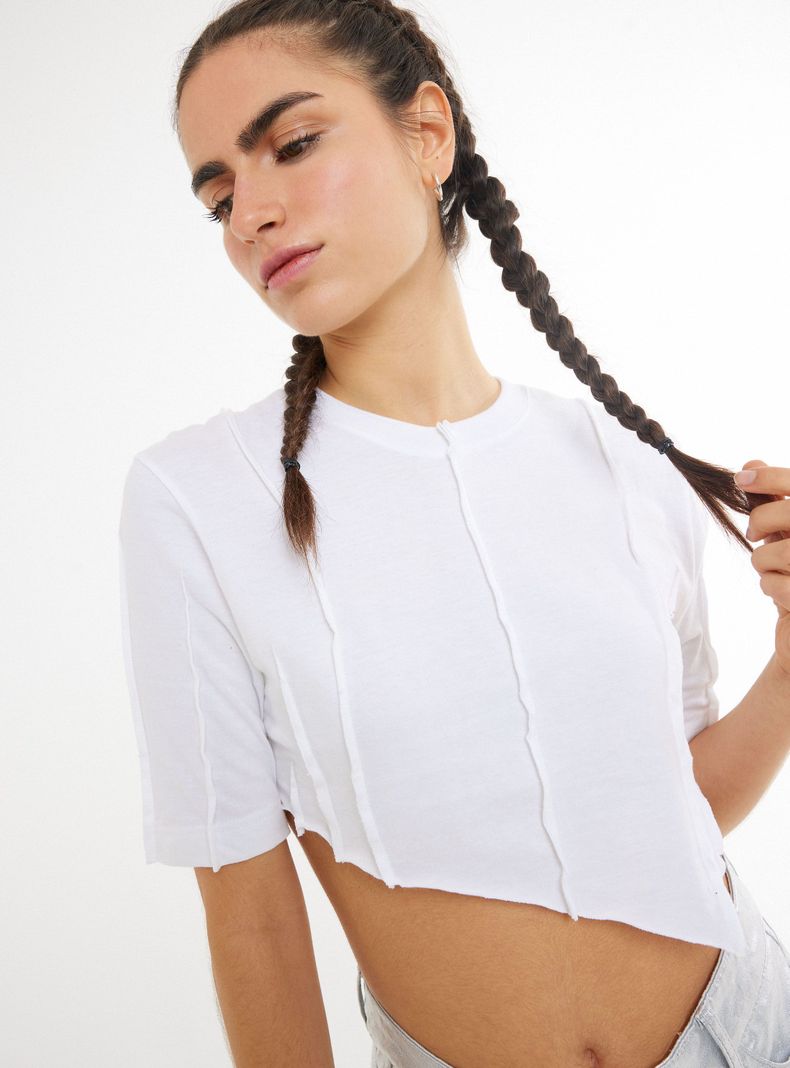 Top Blanco Jockey Talla Blanc Talla L-2