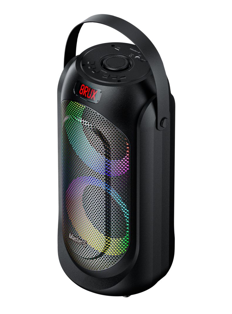 Parlante Karaoke Portátil 30W MGEVO Negro-3