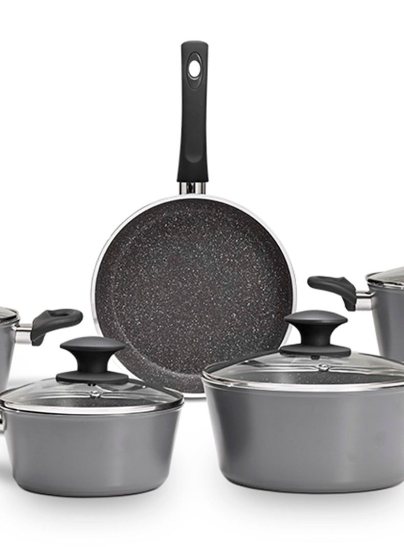 Batería de Cocina Inducción 9 Piezas Óptima Stone-2