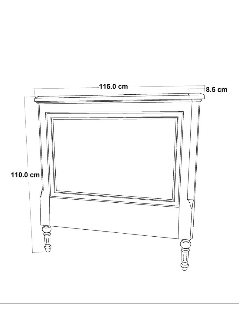 Respaldo Vinci 1.5 Plazas-2