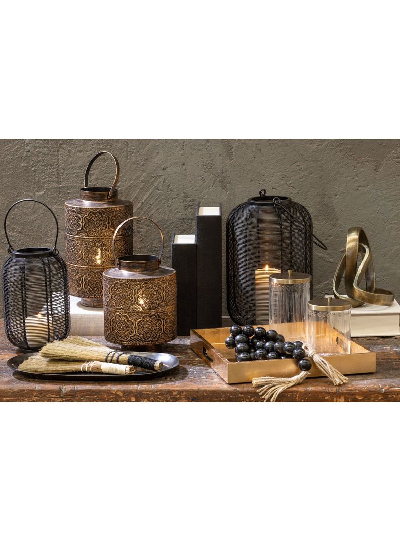 Canister con Tapa Bronce L-5