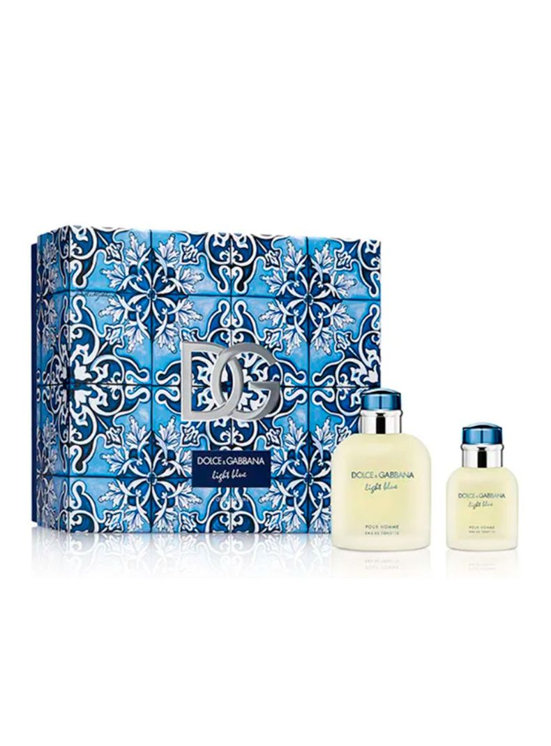 Set Perfume Light Blue Pour Homme EDT 125 ml + 40 ml-0