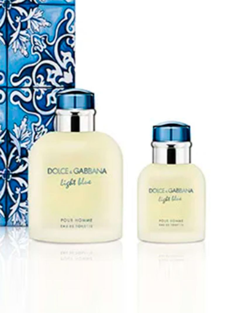 Set Perfume Light Blue Pour Homme EDT 125 ml + 40 ml-1