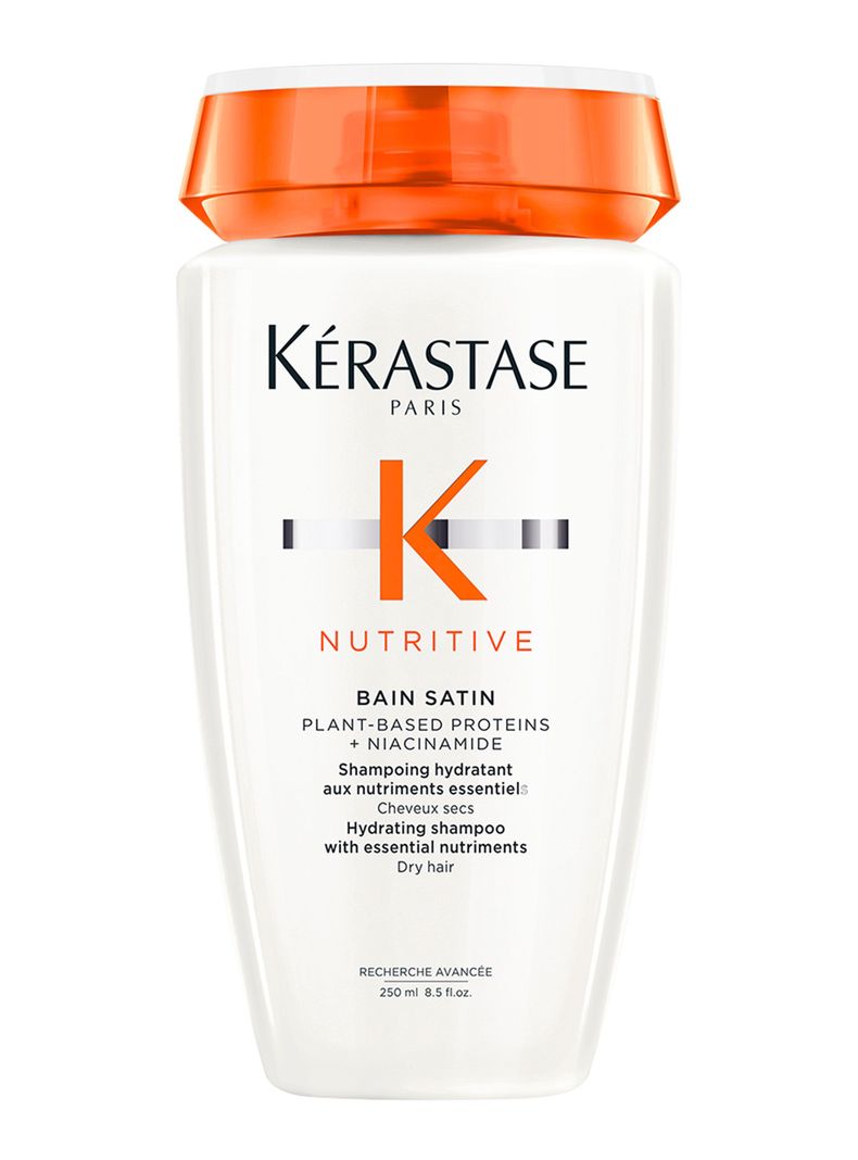 Shampoo Hidratante Cabello Seco Nutritive Bain Satin 250 ml-0