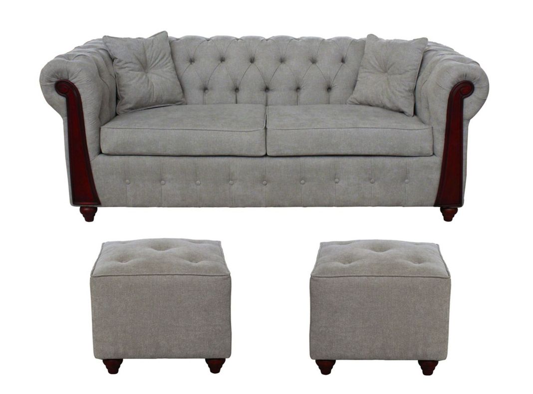 Juego de Living Sofá Atenea 3C + 2 Pouf Stylo-0