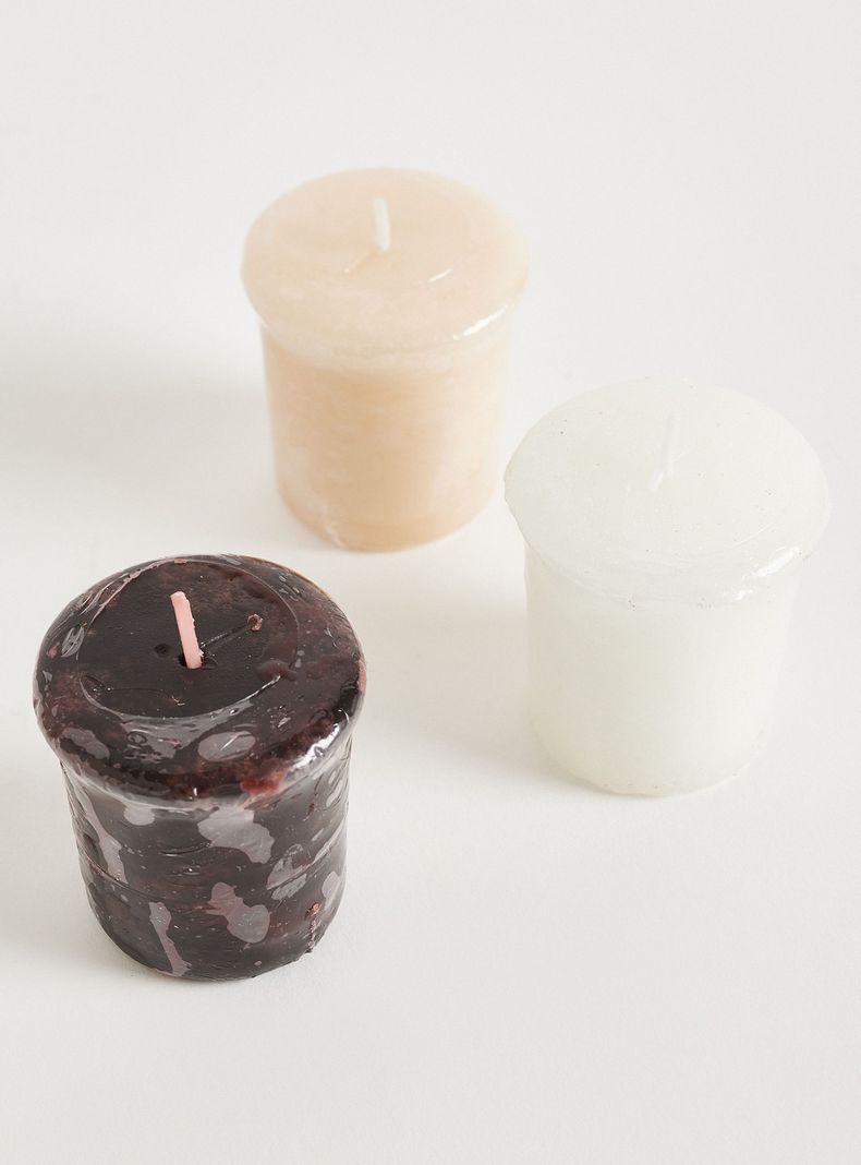 Set 3 Velas 4.5x4.9 cm-1