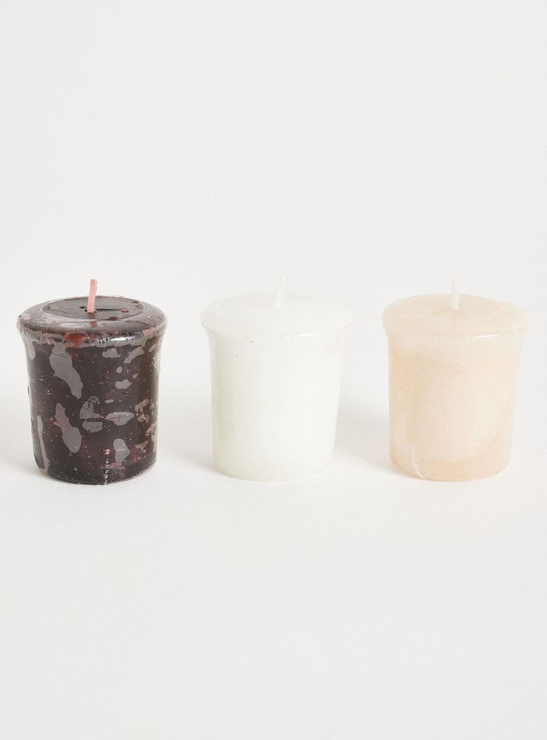 Set 3 Velas 4.5x4.9 cm-0