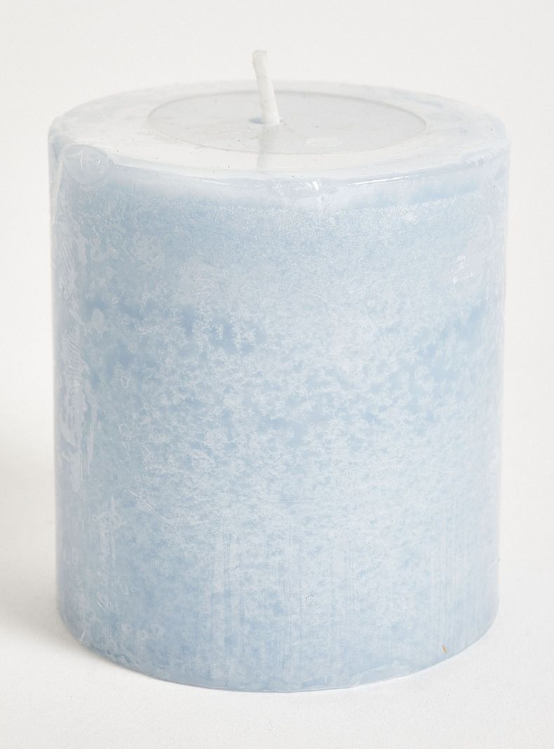 Vela Pilar Celeste 7.5 cm-2