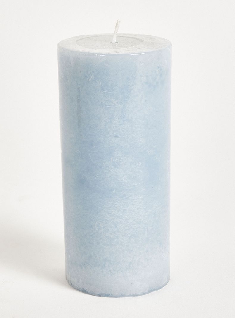 Vela Pilar Celeste 15 cm-2