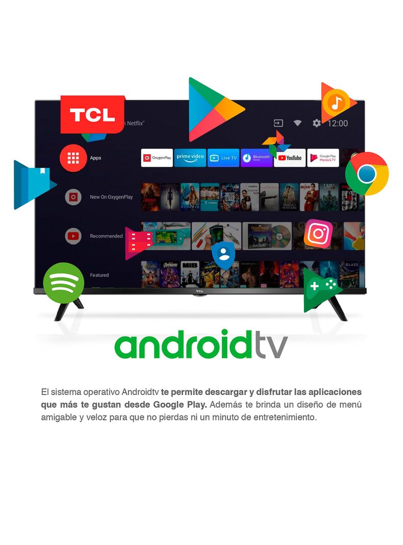 LED Android Smart TV 40" FHD 40S65A-3