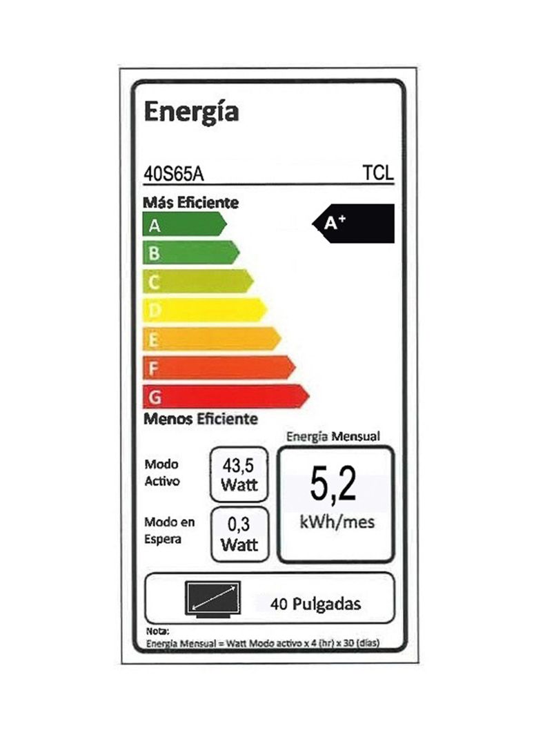 LED Android Smart TV 40" FHD 40S65A-5