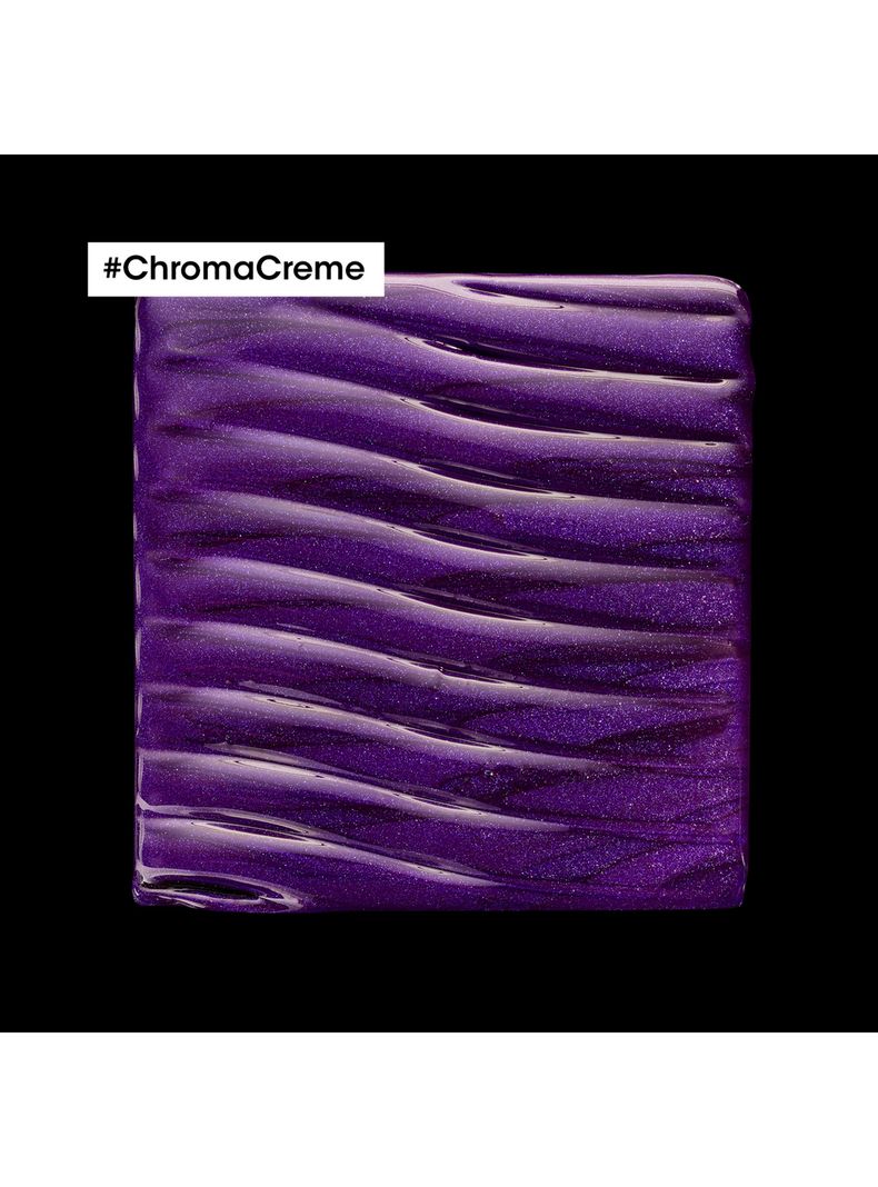 Shampoo Matizador Violeta Chroma Crème Serie Expert 500 ml-5