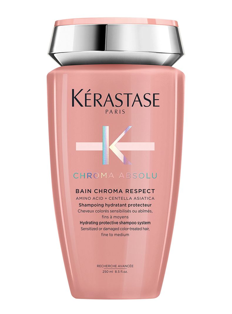 Shampoo Protección Del Color Cabello Fino Bain Chroma Respect Chroma Absolu 250ml-0