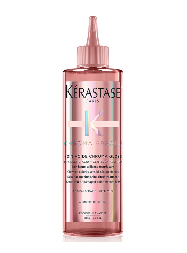 Tratamiento Brillo Sublime Cabello con Color Soin Acide Chroma Gloss Chroma Absolu 210ml