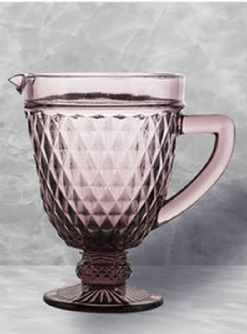 Jarro de Vidrio Murano Rosa 1L-0