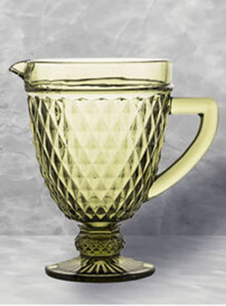 Jarro de Vidrio Murano Verde 1L-0