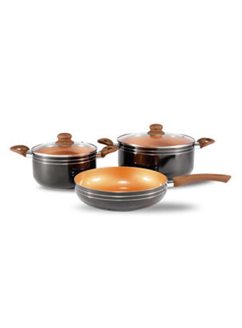 Batería de Cocina Antiadherente Mosset 5 Piezas-0