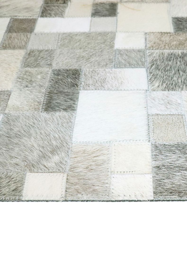Alfombra Cuero Patch 190x290 cm Rústico-1