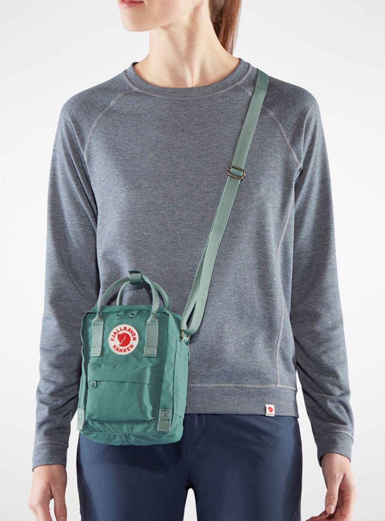 Bandolera Kanken Sling Celeste-2