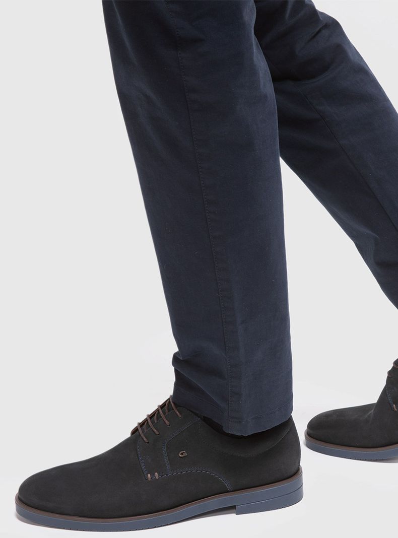 Zapato Casual Dijon 35323 Cuero Hombre-0