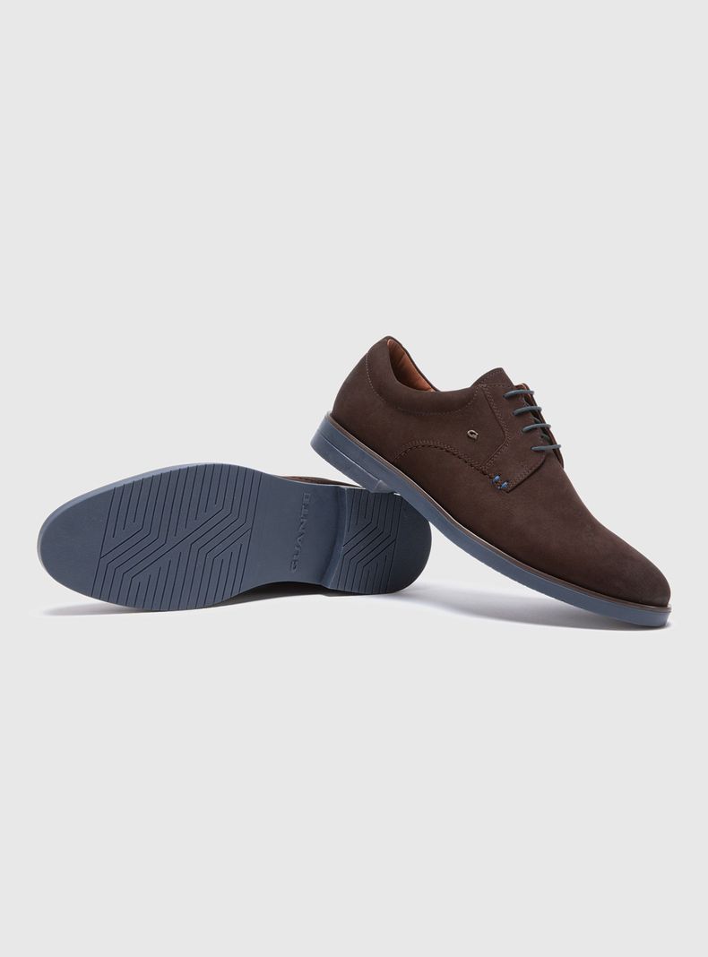 Zapato Casual Cuero Dijon 35324 Hombre-4