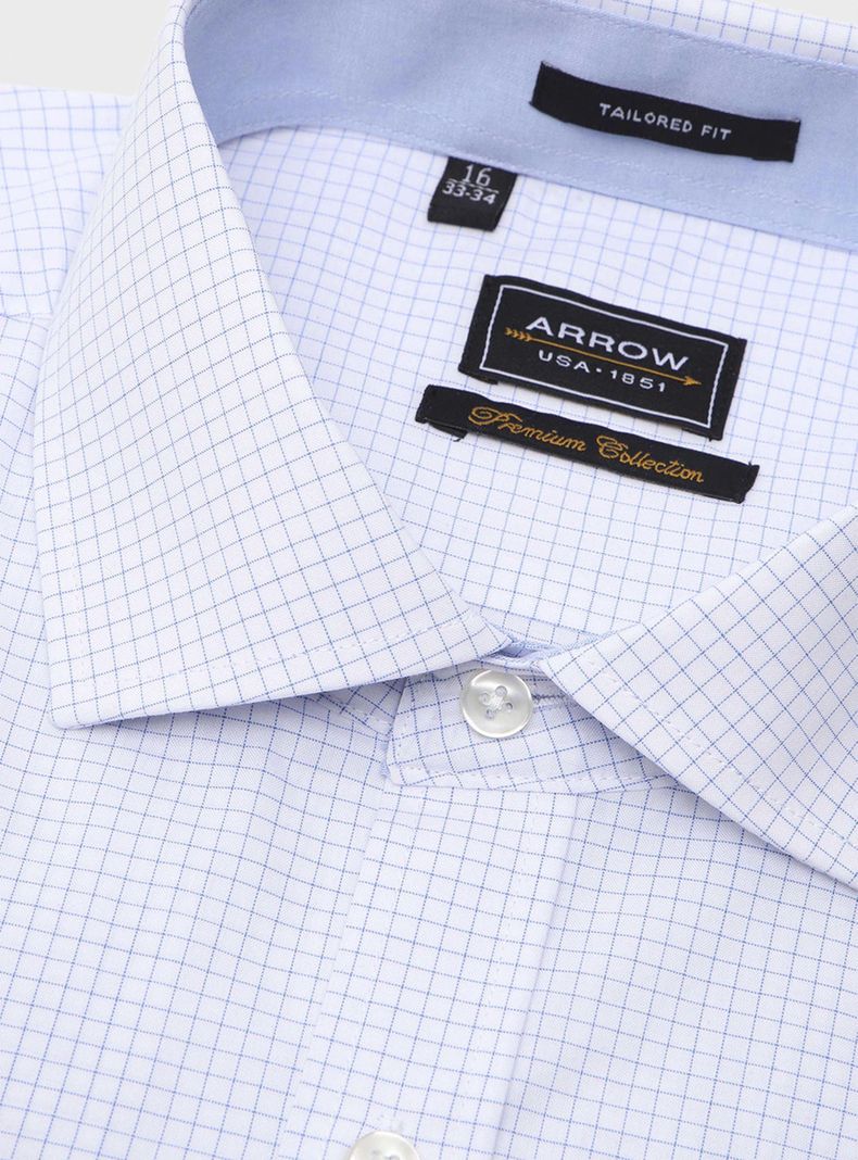 Camisa Regular Fit Cuadros Manga Larga-3