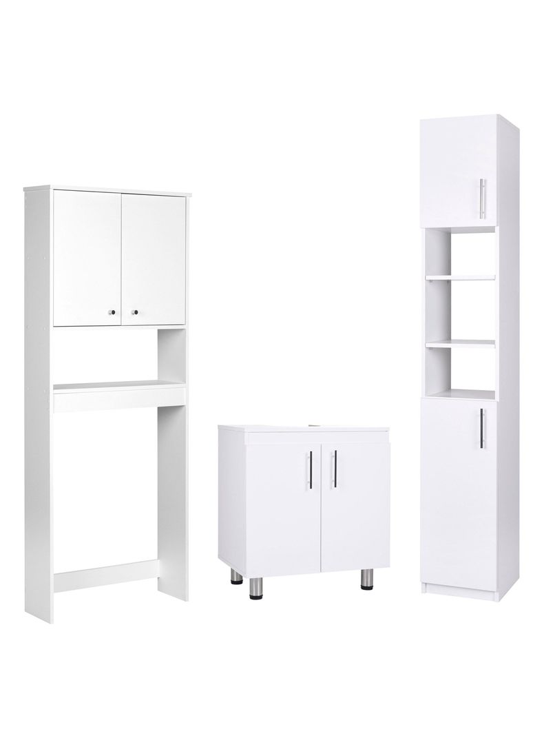 Estante 2 Puertas + Vanitorio + Estante Organizador-1