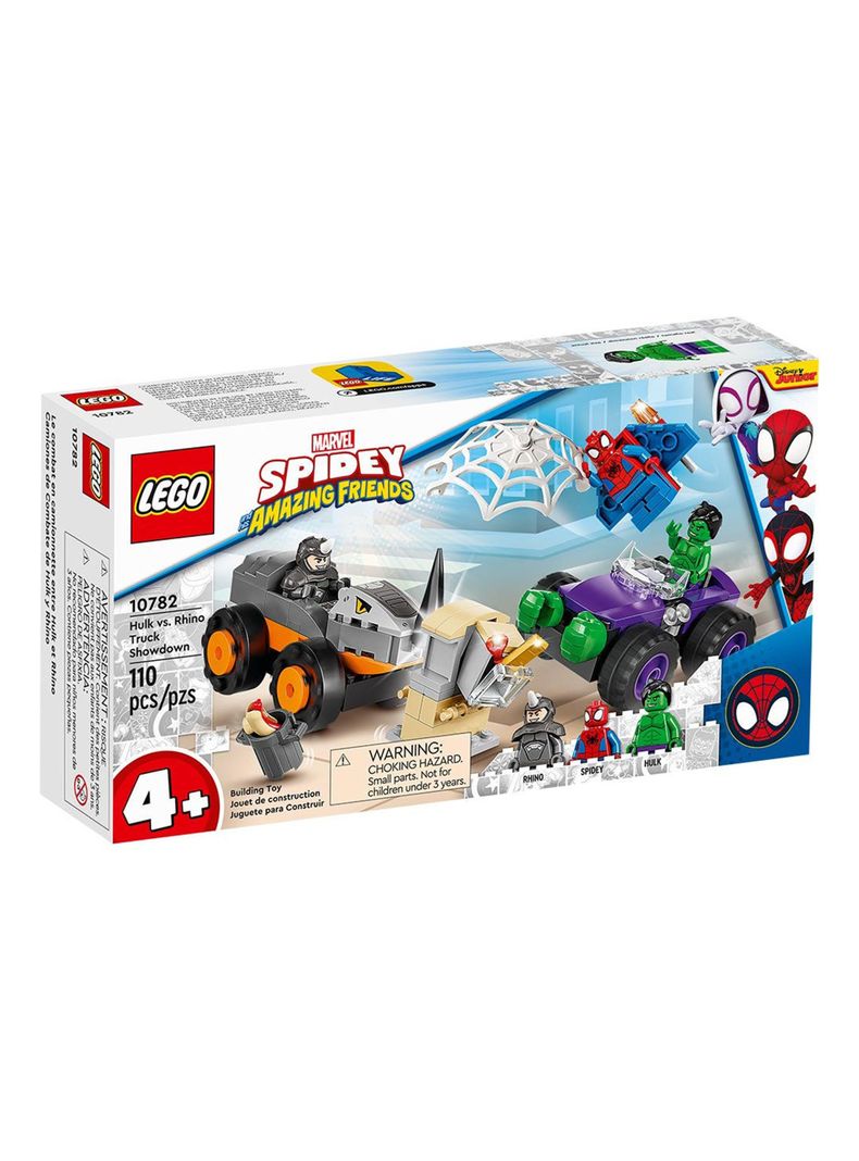 Armable Spidey Camiones Combate de Hulk y Rhino-3