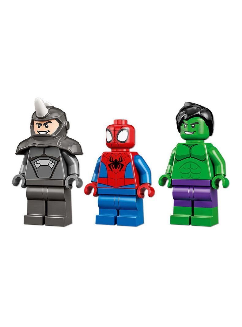 Armable Spidey Camiones Combate de Hulk y Rhino-1