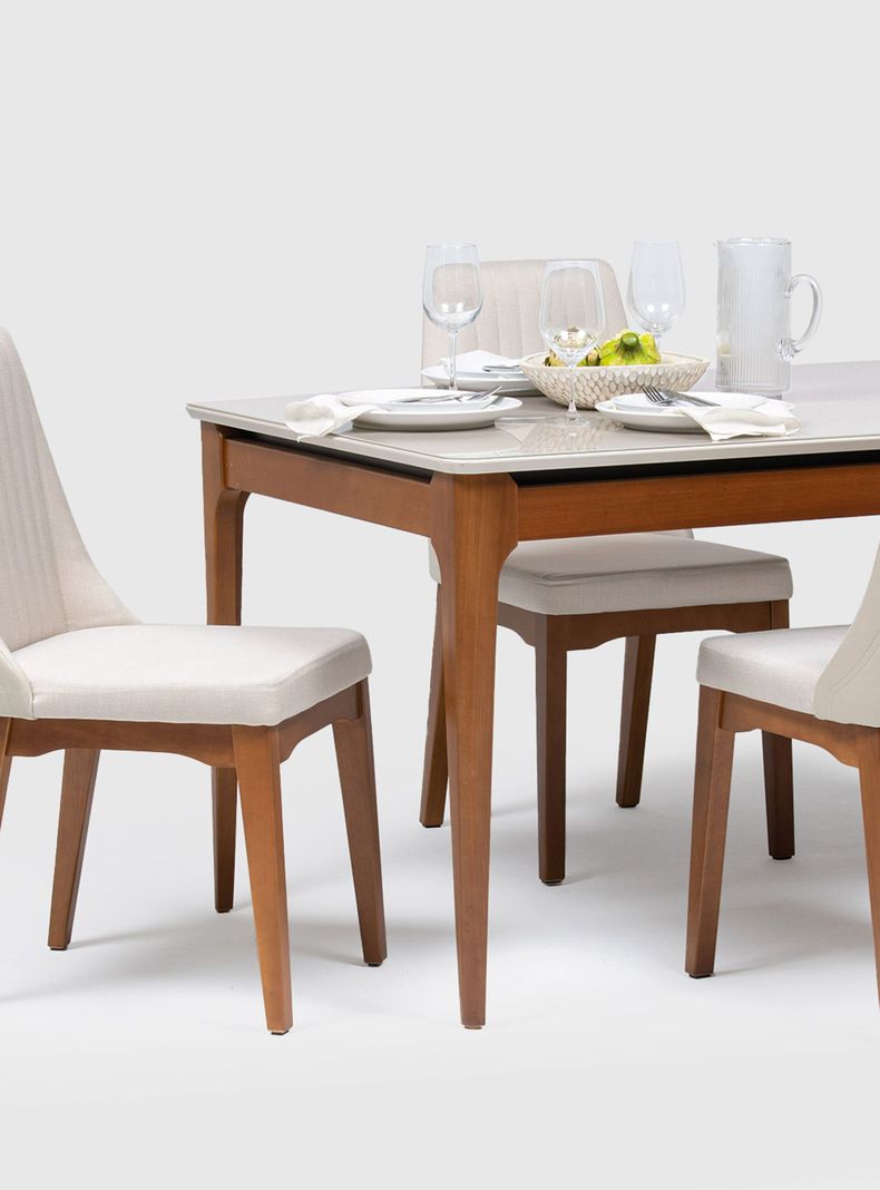 Comedor Addar + 4 Sillas Elsie-1