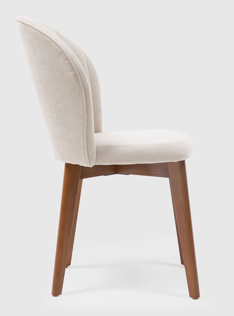 Mesa de Comedor Addar 1.6 + 6 Sillas Alba Natural-3