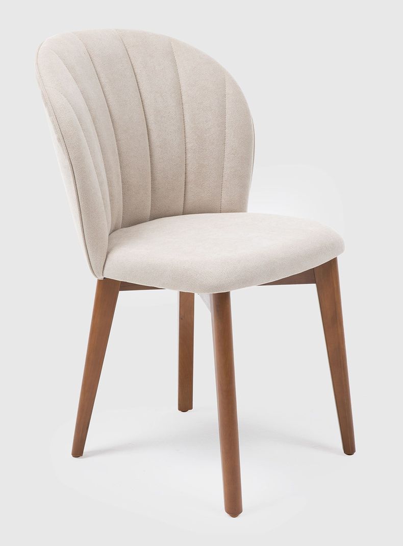 Mesa de Comedor Addar 1.6 + 6 Sillas Alba Natural-2