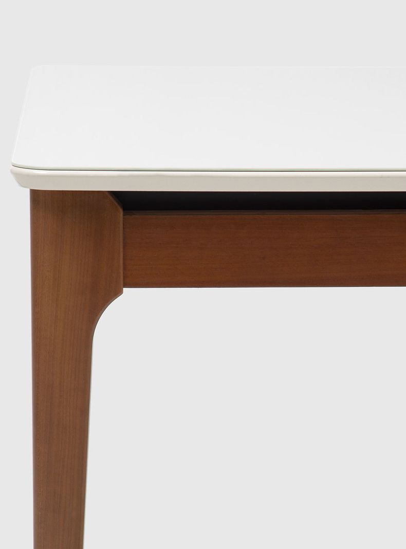 Mesa de Comedor Addar 1.6 + 6 Sillas Alba Natural-4