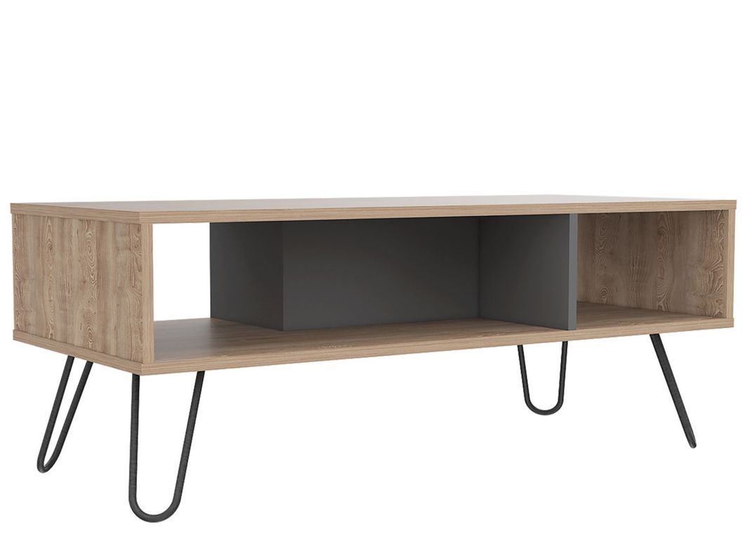 Mesa TuHome de Centro Vassel Miel Plomo TuHome-5