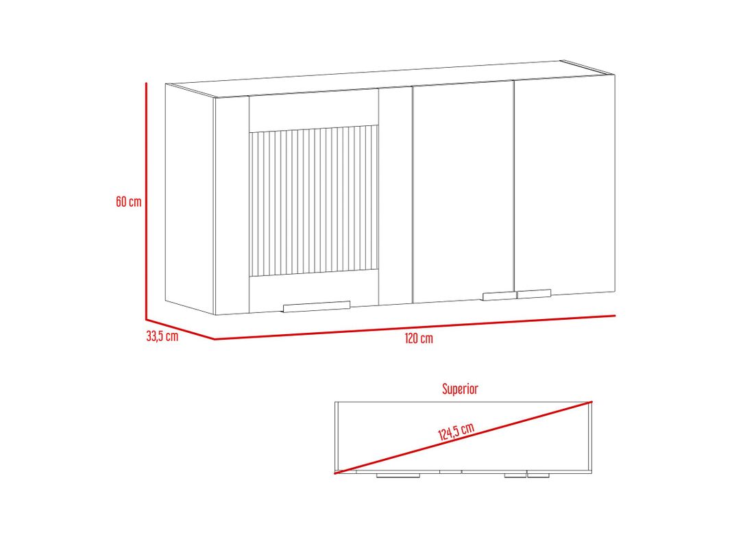 Mueble de Cocina Superior Fendi TuHome-2