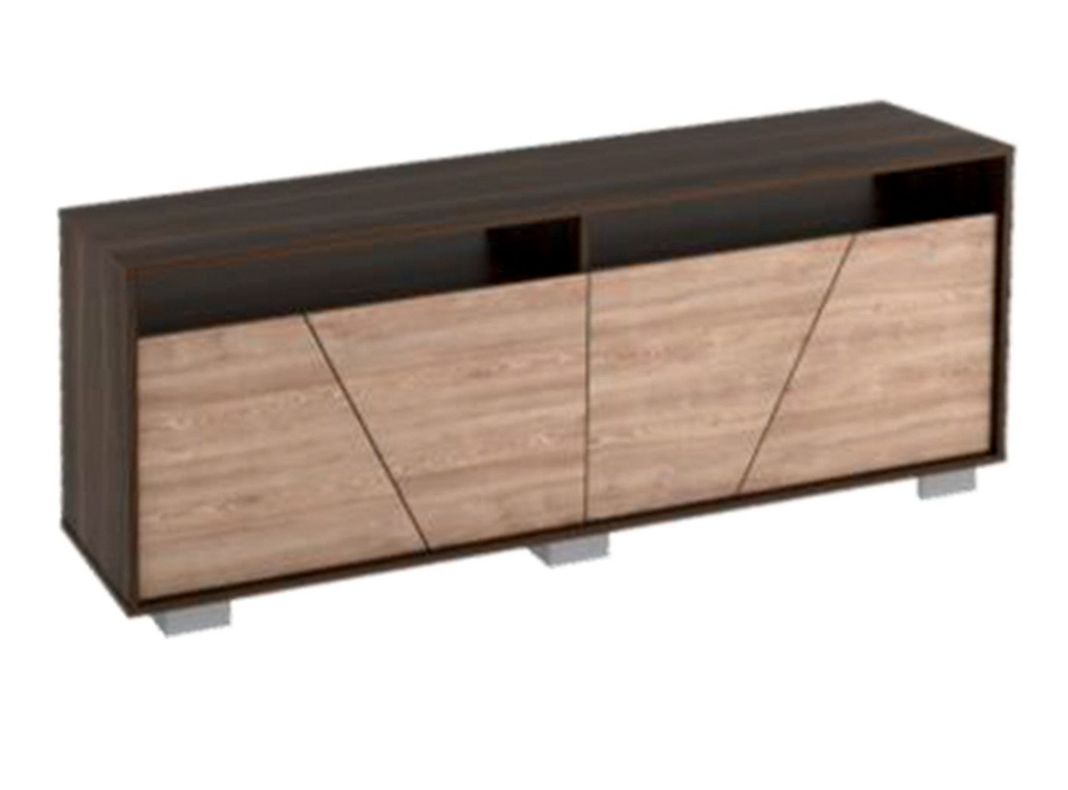 Rack TV 70" Fraktal Habano Miel TuHome-0