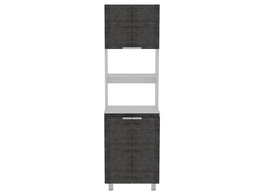 Mueble Microondas Fendi Gris-5