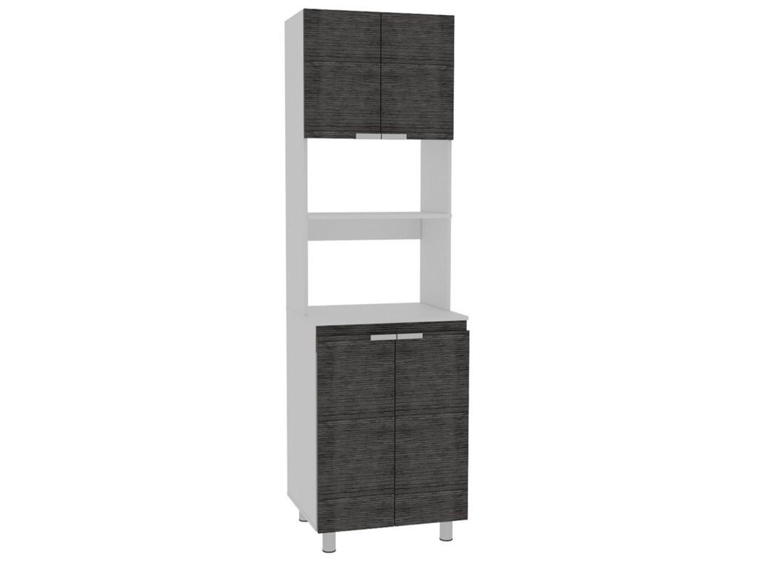 Mueble Microondas Fendi Gris-3