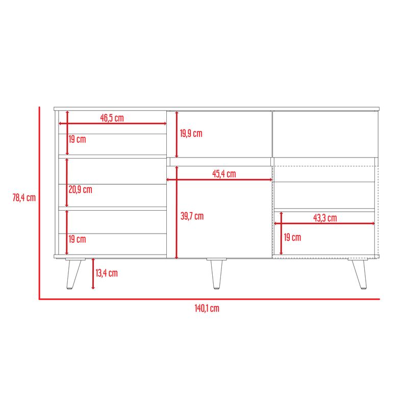 Buffet Salem Miel Plomo TuHome-2